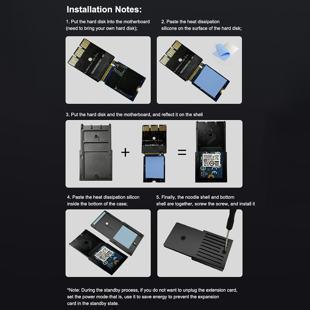 AOLION ALXB2063 For Xbox Series X / S M.2 Hard Drive SSD Storage Expansion Card External Solid State Drive Adapter AOLION ALXB2063 For Xbox Series X / S M.2 Hard Drive SSD Storage Expansion Card External Solid State Drive Adapter